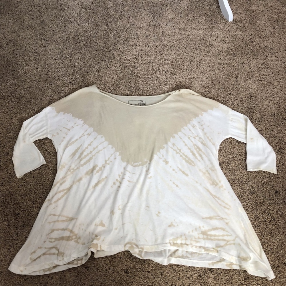 Free People Tie dye shirt